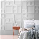 Papeldecor|Wall mural white 3D effect|Wallmurals