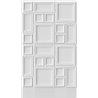 Papeldecor|Papier peint panoramique blanc effet 3D|Panoramiques
