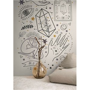 Casadeco|Wandbild Tiere in Heißluftballons|Wandbild 2