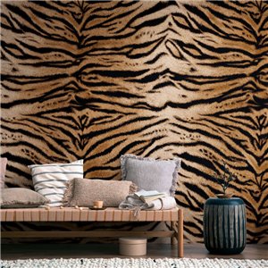 Rasch|Papier peint peau de crocodile beige|Imitation Peau