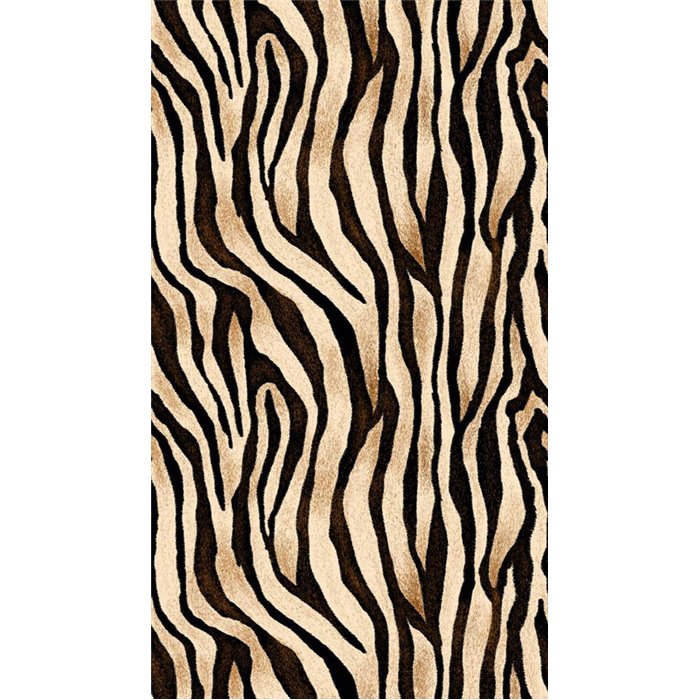 Mural pared estampado de cebra blanco negro - Papeldecor Horizons 2028398311