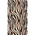 Papeldecor|Wandbild Zebra-Muster schwarz weiß|Wandbild