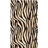 Papeldecor|Wandbild Zebra-Muster schwarz weiß|Wandbild