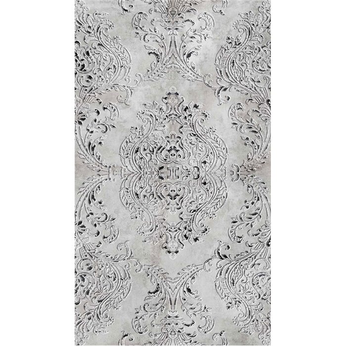 Papeldecor|Wall mural damask style grey tones|Wallmurals