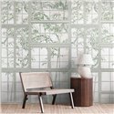 Papeldecor|Papier peint panoramique japonais avec illustrations de bambou|Panoramiques