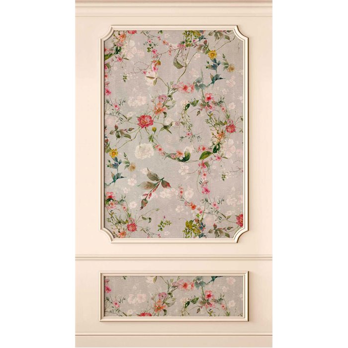 Papeldecor|Wandbild klassisch floral Vintage-Details|Wandbild
