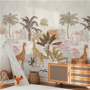 Eijffinger|Wandbild moderne zeitgenössische Kunst blau|Wandbild
