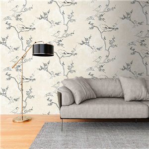 Eijffinger|Wandbild moderne Figuren weiß creme|Wandbild