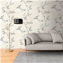 Papeldecor|Wandbild minimalistisch mit Vögeln und Ästen|Wandbild