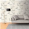 Papeldecor|Wandbild minimalistisch mit Vögeln und Ästen|Wandbild