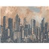 Papeldecor|Wall mural urban with skyscrapers|Wallmurals