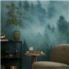 Papeldecor|Wandbild nebliger Wald|Wandbild