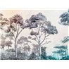 Papeldecor|Wandbild Bäume graue Töne|Wandbild