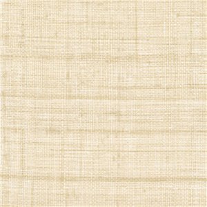 Elitis|Papier peint texture fibre naturelle tressée jaune doré|Imitation Raphia