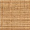 Elitis|Papier peint fibre végétale d’abaca tissée brun toasté|Imitation Raphia
