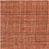 Elitis|Vinyl wallpaper with terracotta brown natural fibres|Raffia Imitation