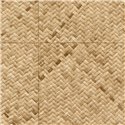 Elitis|Papier peint rotin tressé beige naturel|Imitation Raphia