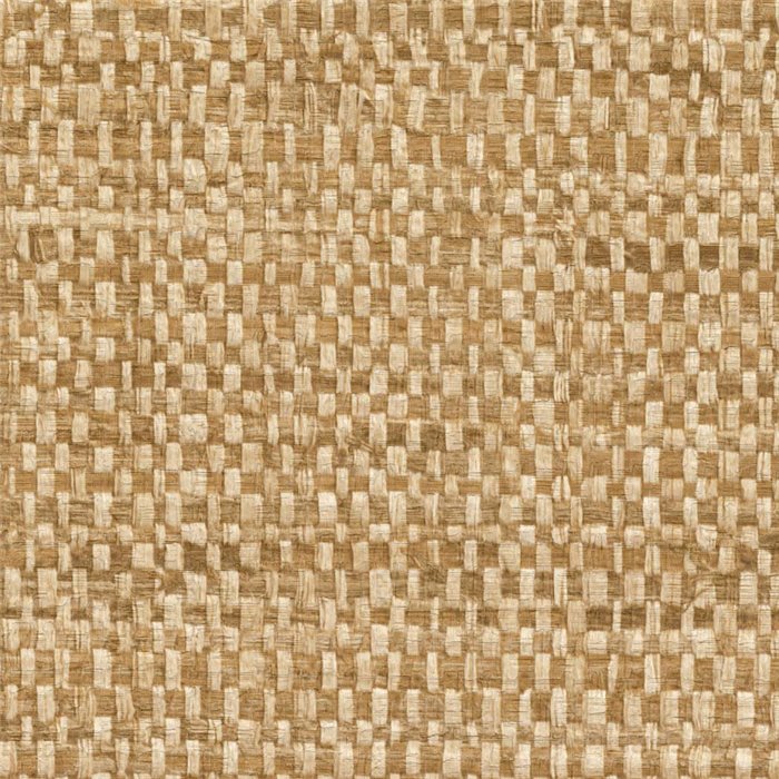 Elitis|Papel pintado efecto rafia natural beige dorado|Imitacion Rafia