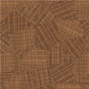 Casamance|Wallpaper natural fibers imitation raffia brown and black|Raffia Imitation 2