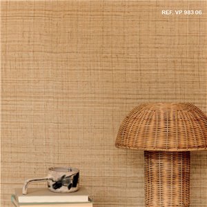Casamance|Unifarbene Tapete weiß Textileffekt matt|Tapeten 2