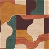 Casamance|Holzeffekt Tapete geometrisches Design|Modern