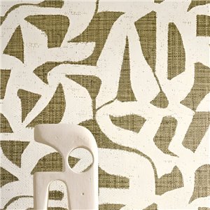 Casamance|Papier peint géométrique avec vannerie en rotin et bambou|Géométrique 2