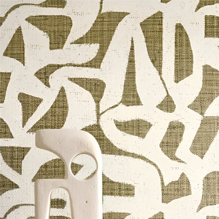 Casamance|Papel pintado ratán o mimbre trenzado|Moderno