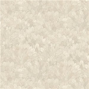 Casadeco|Classic floral wallpaper with leaf print and black background|Floral
