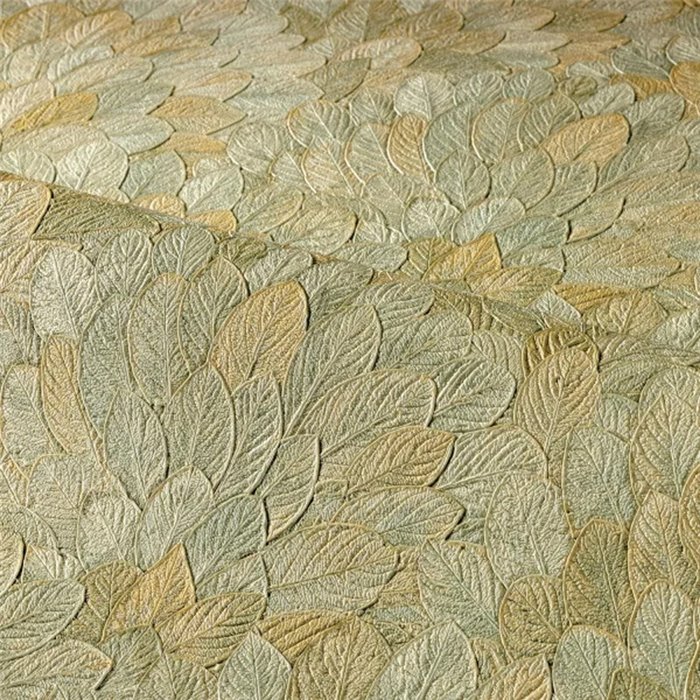 Casamance|Papier peint feuilles de goyave vertes|Papier Peint
