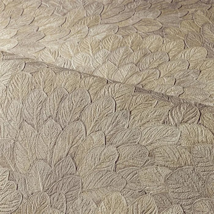 Casamance|Papel pintado estampado guayaba con hojas|Floral