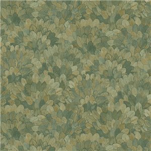Papeldecor|Papier Peint carrelage hydraulique blanc, gris, turquoise|Papier Peint