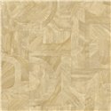 Casamance|Holzmosaik Tapete Intarsien beige|Tapeten