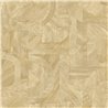 Casamance|Wallpaper wood mosaic inlay beige|Wallpaper
