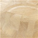 Casamance|Papier peint bois mosaïque marqueterie beige|Papier Peint