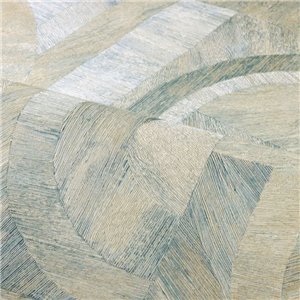 Casamance|Geometrische Holztapete Intarsien braun|Modern 2