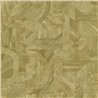 Casamance|Papier peint bois géométrique marqueterie vert|Papier Peint