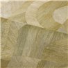 Casamance|Wallpaper geometric wood inlay green|Wallpaper