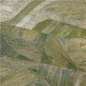 Casamance|Papier peint bois géométrique marqueterie beige clair|Moderne 2