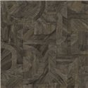 Papel pintado madera intarsia tonos oscuros - Casamance Nature Sur Mesure 76870814