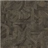 Casamance|Papier peint bois marqueterie tons foncés|Papier Peint