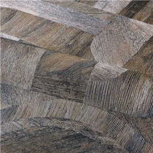 Casamance|Wallpaper geometric wood inlay light beige|Modern 2