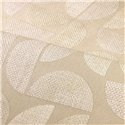 Papel pintado madera con textura rafia geométrica beige - Casamance Nature Sur Mesure 76880916