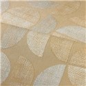 Casamance|Wallpaper wood raffia geometric ochre|Geometric
