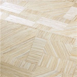 Casamance|Tapete Holz Mosaik braun|Tapeten 2