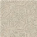 Casamance|Papier peint bois mosaïque gris|Papier Peint