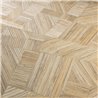 Casamance|Wallpaper wood geometric yellow|Geometric