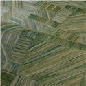 Casamance|Wallpaper wood geometric green|Geometric