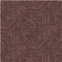 Casamance|Papier peint bois mosaïque violet|Géométrique