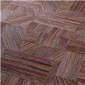 Casamance|Wallpaper wood mosaic purple|Geometric