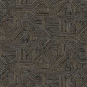 Casamance|Papier peint bois mosaïque gris|Papier Peint